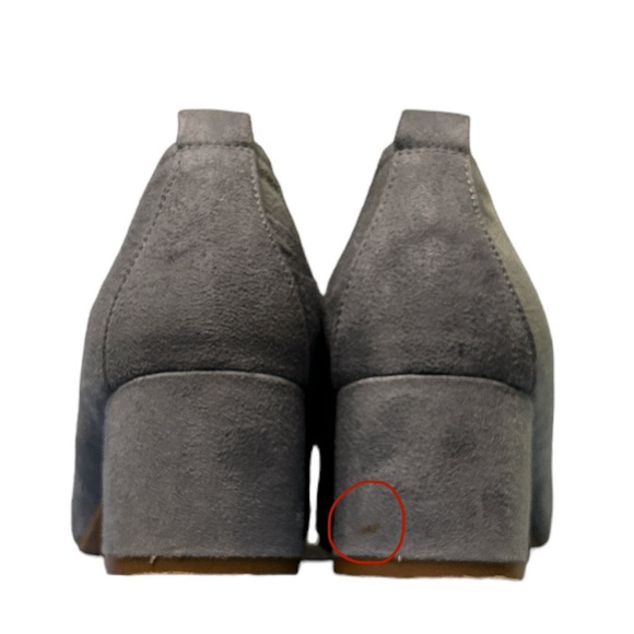 Universal Thread Denim Blue Heels, Size 7.5 - Picture 4 of 7